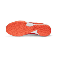 PUMA FUTURE 3.4 Chaussures de Foot en Salle (IN) Orange Vert Clair