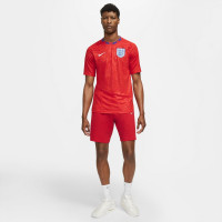Nike Engeland Pre Match Trainingsshirt 2020-2022 Rood