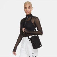 Nike Heritage Crossbodytas Zwart Wit