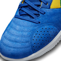 Nike Streetgato Chaussures de Foot Street Bleu Vert Jaune