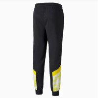 PUMA Borussia Dortmund Iconic MCS Mesh Track Pantalon d'Entraînement Noir Jaune