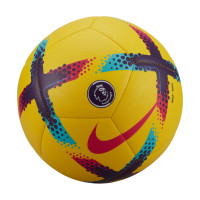 Nike Premier League Pitch Ballon de Football Jaune Mauve
