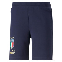 PUMA Italië Casual Broekje Donkerblauw Goud