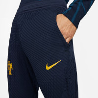 Nike Portugal Strike Elite Pantalon d'Entraînement 2022-2024 Bleu Foncé Or