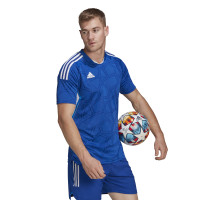 adidas Condivo 22 Match Day Maillot de Foot Bleu Blanc