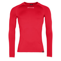Sous-maillot à manches longues Stanno Functional Sports pour enfants, rouge