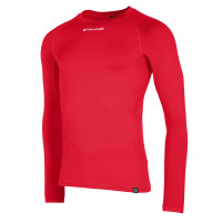 Sous-maillot à manches longues Stanno Functional Sports pour enfants, rouge