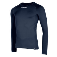 Sous-maillot à manches longues Stanno Functional Sports pour enfants bleu foncé