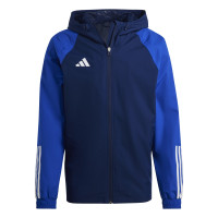 adidas Tiro 23 Competition Allweather Veste Bleu Foncé Bleu