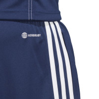 adidas Tiro 23 Club Short d'Entraînement Bleu Foncé Blanc