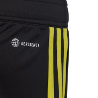 adidas Tiro 23 Club Trainingsbroekje Kids Zwart Geel