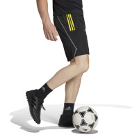 adidas Tiro 23 Competition Short d'Entraînement Noir Jaune Gris