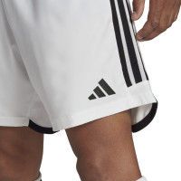 adidas Tiro 23 Competition Voetbalbroekje Wit Zwart