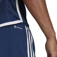 adidas Tiro 23 Competition Voetbalbroekje Donkerblauw Wit