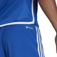adidas Tiro 23 Competition Voetbalbroekje Blauw Wit