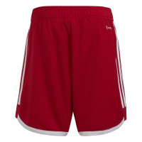 adidas Tiro 23 Competition Voetbalbroekje Kids Rood Wit