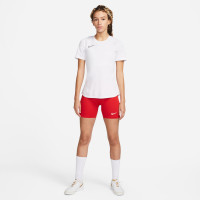 Pantalon de course Nike Pro Dri-Fit Strike pour femme rouge et blanc