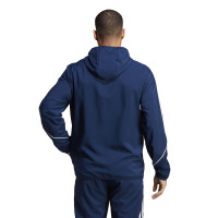 adidas Tiro 23 League Veste Coupe-Vent Bleu Foncé Blanc