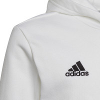 adidas Entrada 22 Sweat Hoodie Kids Wit Zwart