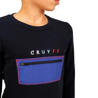 Cruyff Clipper Crewneck Survêtement Enfants Bleu Foncé Bleu