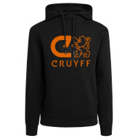 Cruyff Do Survêtement Sweat à Capuche Enfants Noir Orange Vif