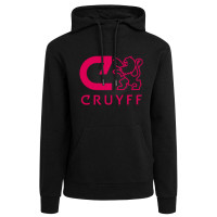 Cruyff Do Survêtement Sweat à Capuche Noir Rose Vif