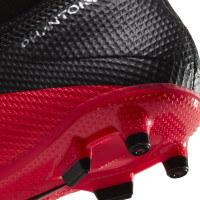 Nike Phantom VSN 2 Academy DF Gras / Kunstgras Voetbalschoenen (MG) Roze Zwart