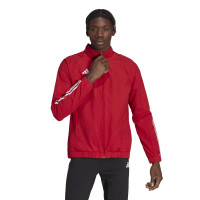 adidas Tiro 23 Competition Présentation Veste d'Entraînement Rouge Blanc