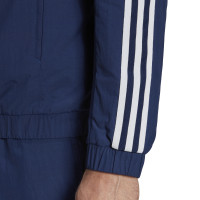 adidas Tiro 23 Competition Présentation Veste d'Entraînement Bleu Foncé Blanc