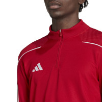 adidas Tiro 23 League Haut d'Entraînement 1/4-Zip Rouge Blanc