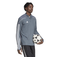 adidas Tiro 23 League Trainingstrui Grijs Wit