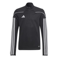 adidas Tiro 23 League Trainingstrui 1/4-Zip Kids Zwart Wit