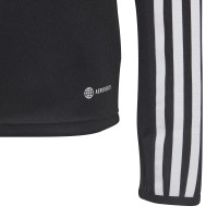 adidas Tiro 23 League Trainingstrui 1/4-Zip Kids Zwart Wit