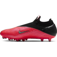 Nike Phantom Vision 2 Elite DF Kunstgras Voetbalschoenen (AG) Roze Zwart