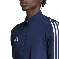 adidas Tiro 23 League Trainingsjack Donkerblauw Wit