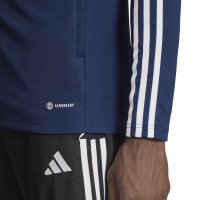 adidas Tiro 23 League Trainingsjack Donkerblauw Wit