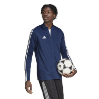 adidas Tiro 23 League Trainingsjack Donkerblauw Wit