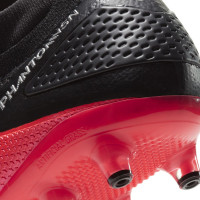 Nike Phantom VSN 2 Elite DF Kunstgras Voetbalschoenen (AG) Roze Zwart
