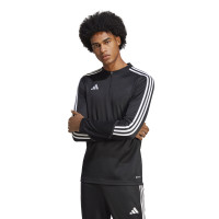 adidas Tiro 23 Club Trainingstrui 1/4-Zip Zwart Wit