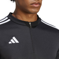 adidas Tiro 23 Club Trainingstrui 1/4-Zip Zwart Wit
