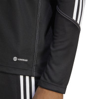 adidas Tiro 23 Club Trainingstrui 1/4-Zip Zwart Wit