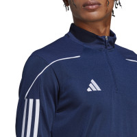 adidas Tiro 23 League 1/4-Zip Trainingspak Blauw Zwart