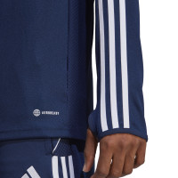 adidas Tiro 23 League 1/4-Zip Trainingspak Blauw Zwart