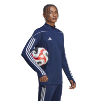 adidas Tiro 23 League 1/4-Zip Trainingspak Blauw Zwart