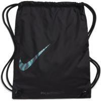 Nike Phantom VSN 2 Elite DF Gras Voetbalschoenen (FG) Zwart Zwart