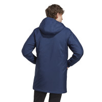 adidas Entrada 22 Parka Bleu Foncé Blanc