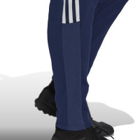 Pantalon d'entraînement survêtement adidas Tiro 21 bleu foncé blanc