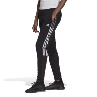 Pantalon de survêtement adidas Tiro 21 pour femme, noir et blanc