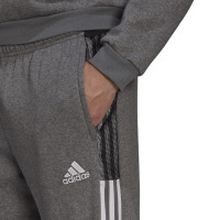Pantalon d'entraînement de jogging adidas Tiro 21 gris blanc