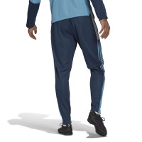 adidas Tiro Track Trainingsbroek Donkerblauw Lichtblauw